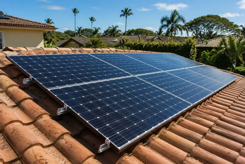 Installation de panneaux solaires à Bardos